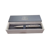 Parker Aster Brushed Metal Ct Ball Pen, Blue